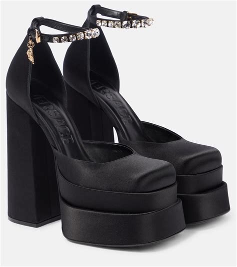 platform heels versace